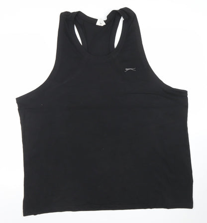 Mens UK Size 3XL Slazenger Black  T-Shirt