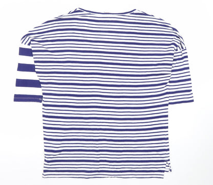 Womens UK Size M Esprit Blue Basic T-Shirt