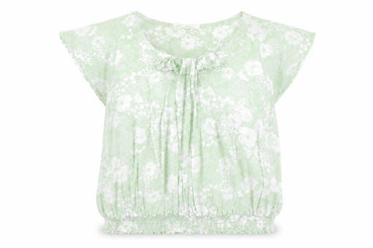 Womens UK Size 14 NEXT Green Tunic Blouse