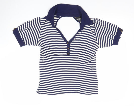 Womens UK Size 16 NEXT Blue Basic T-Shirt