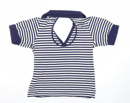 Womens UK Size 16 NEXT Blue Basic T-Shirt