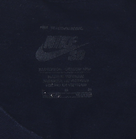 Boys UK Size 10-12 Years Nike Blue Basic Pullover T-Shirt