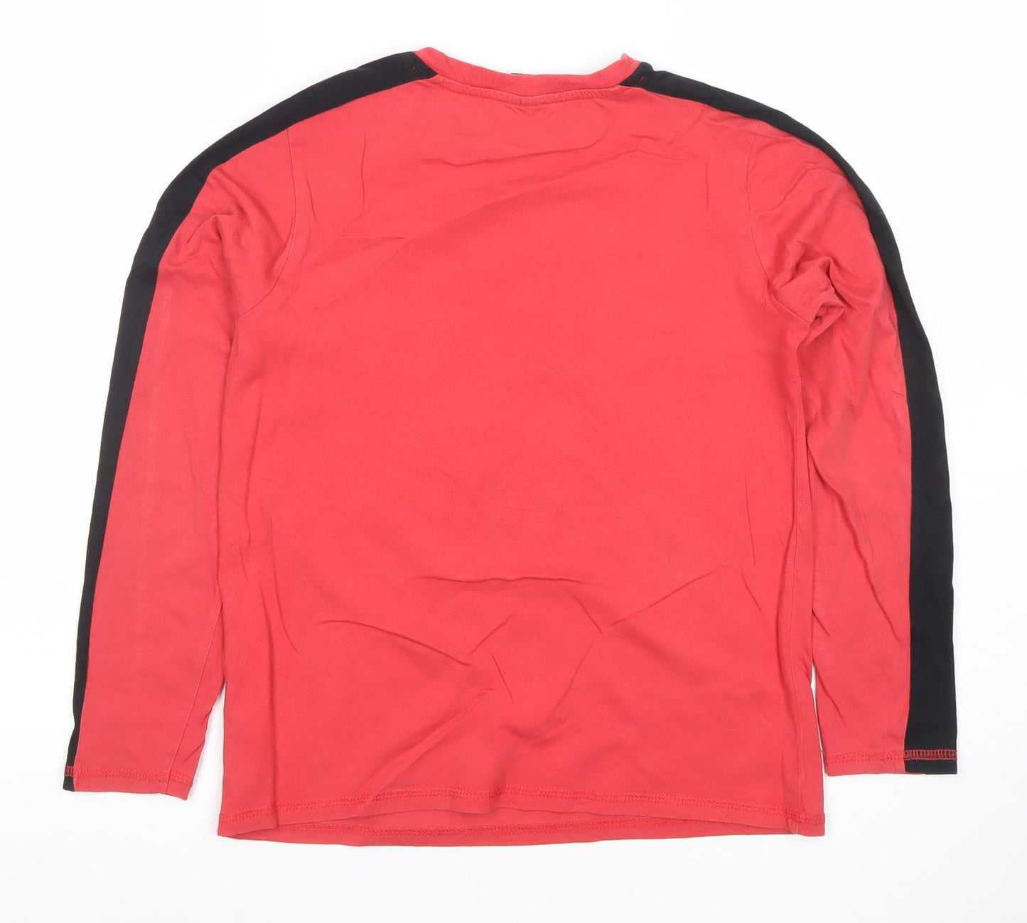 George Boys Red Super Mario Long Sleeve Graphic T-Shirt 10-11 Years