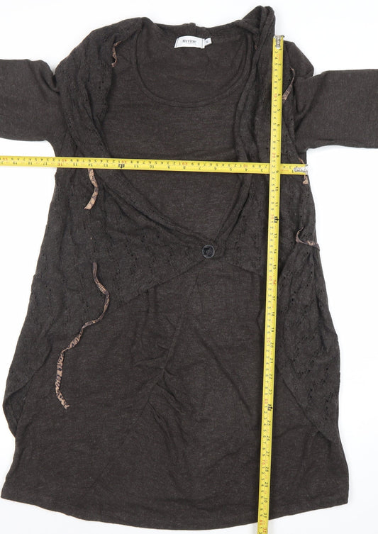 Womens UK Size M Myrine Essentials Wrap Dress