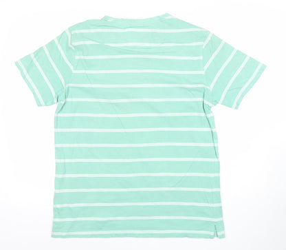 Mens UK Size L Crew Clothing Company Green  T-Shirt
