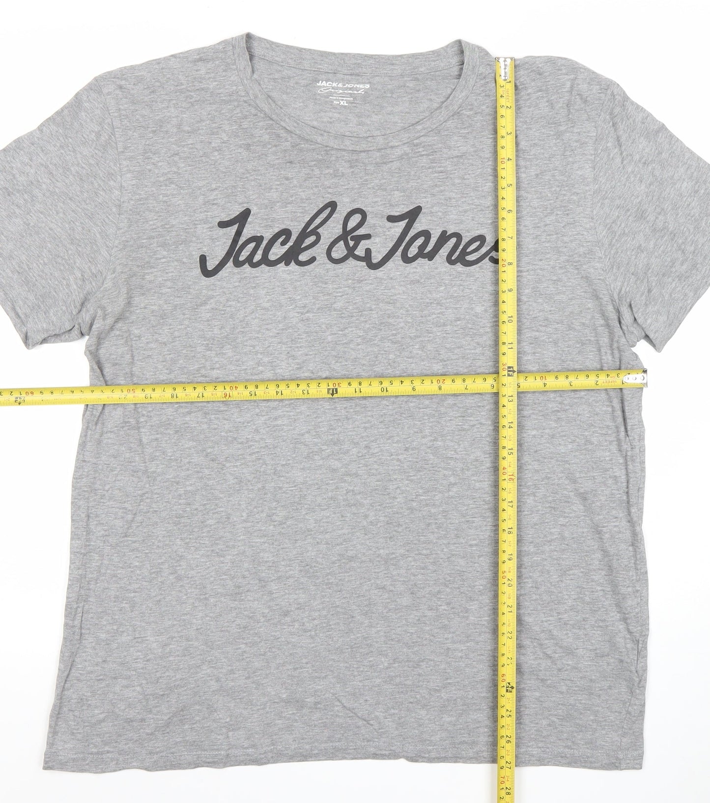 Mens UK Size XL JACK & JONES Grey  T-Shirt