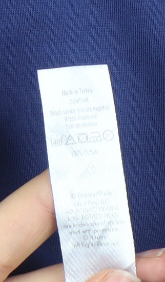 George Pixar Toy Story Alien 'The Chosen One' Blue Men's L T-Shirt