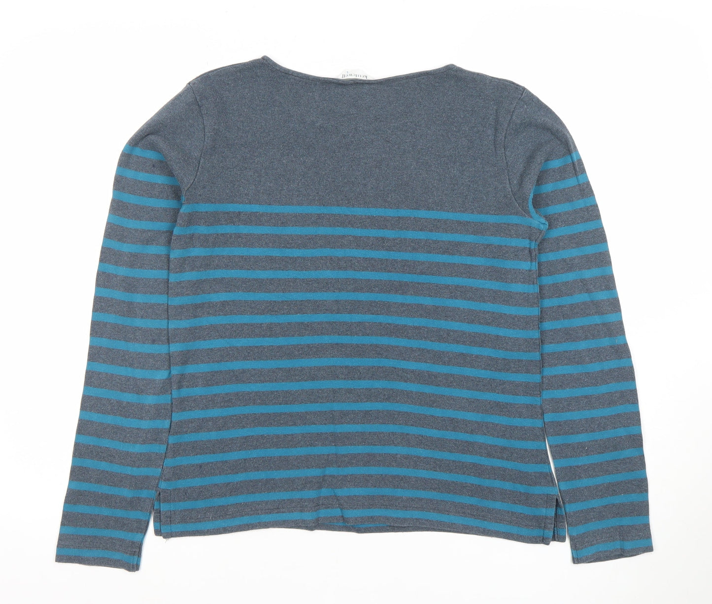 Womens UK Size S Kettlewell Blue Basic T-Shirt