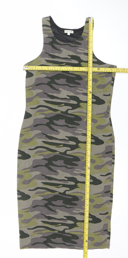 Womens UK Size 8 River Island Tank Dress