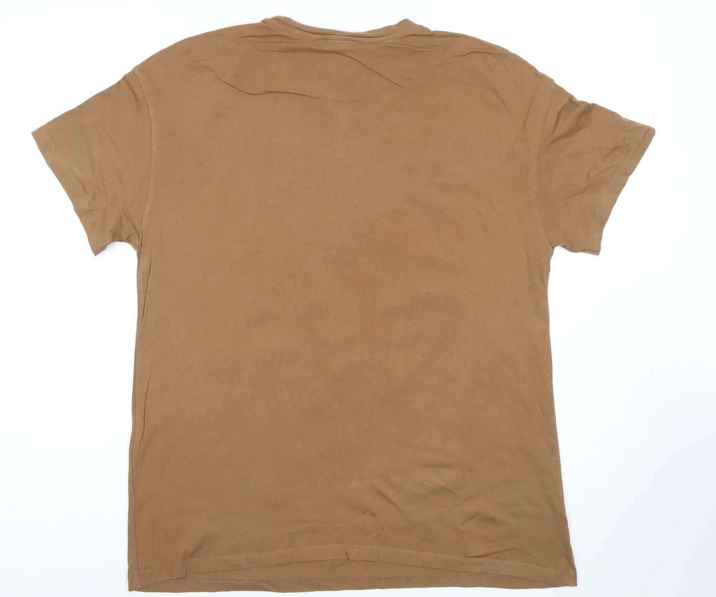 Bershka Women’s Brown Disney Adventure T-Shirt XS