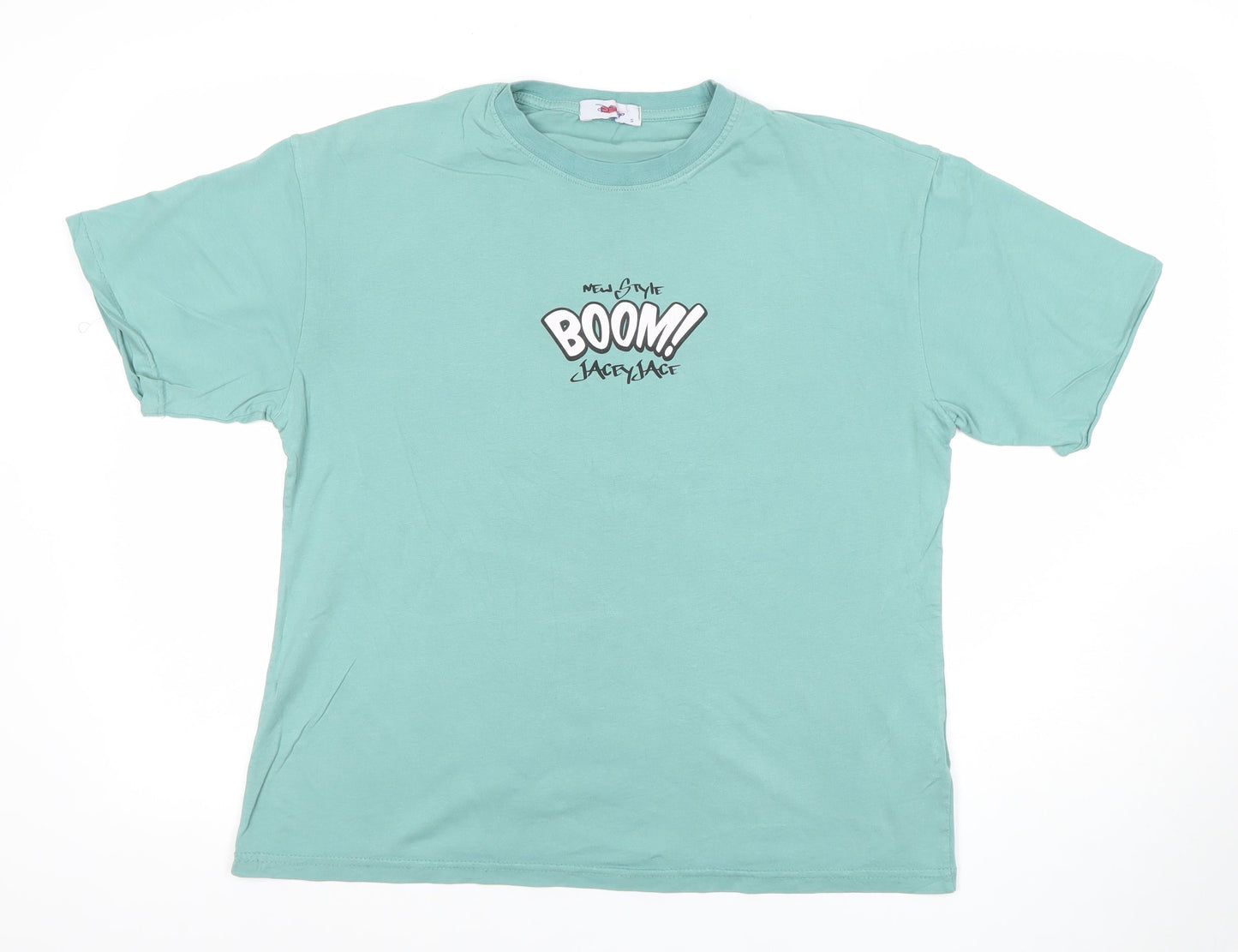 Mens UK Size S Disney Green  T-Shirt