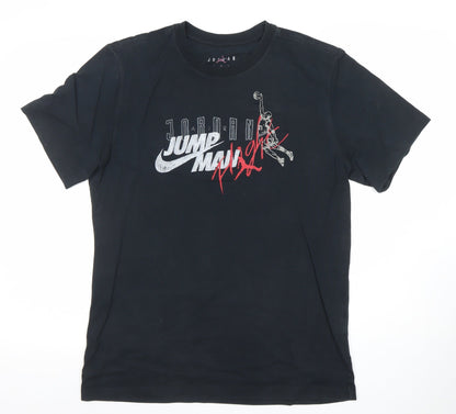 Mens UK Size M Nike Jordan Black  T-Shirt