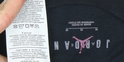 Mens UK Size M Nike Jordan Black  T-Shirt