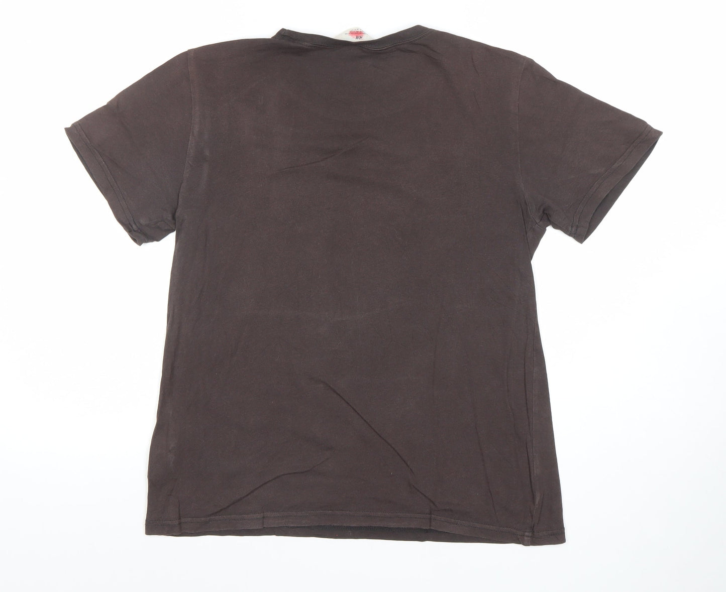 Boys UK Size 10-12 Years H&M Brown Basic T-Shirt