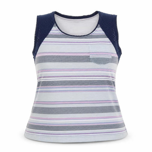 Womens UK Size 18 Matalan Multicoloured Camisole Tank