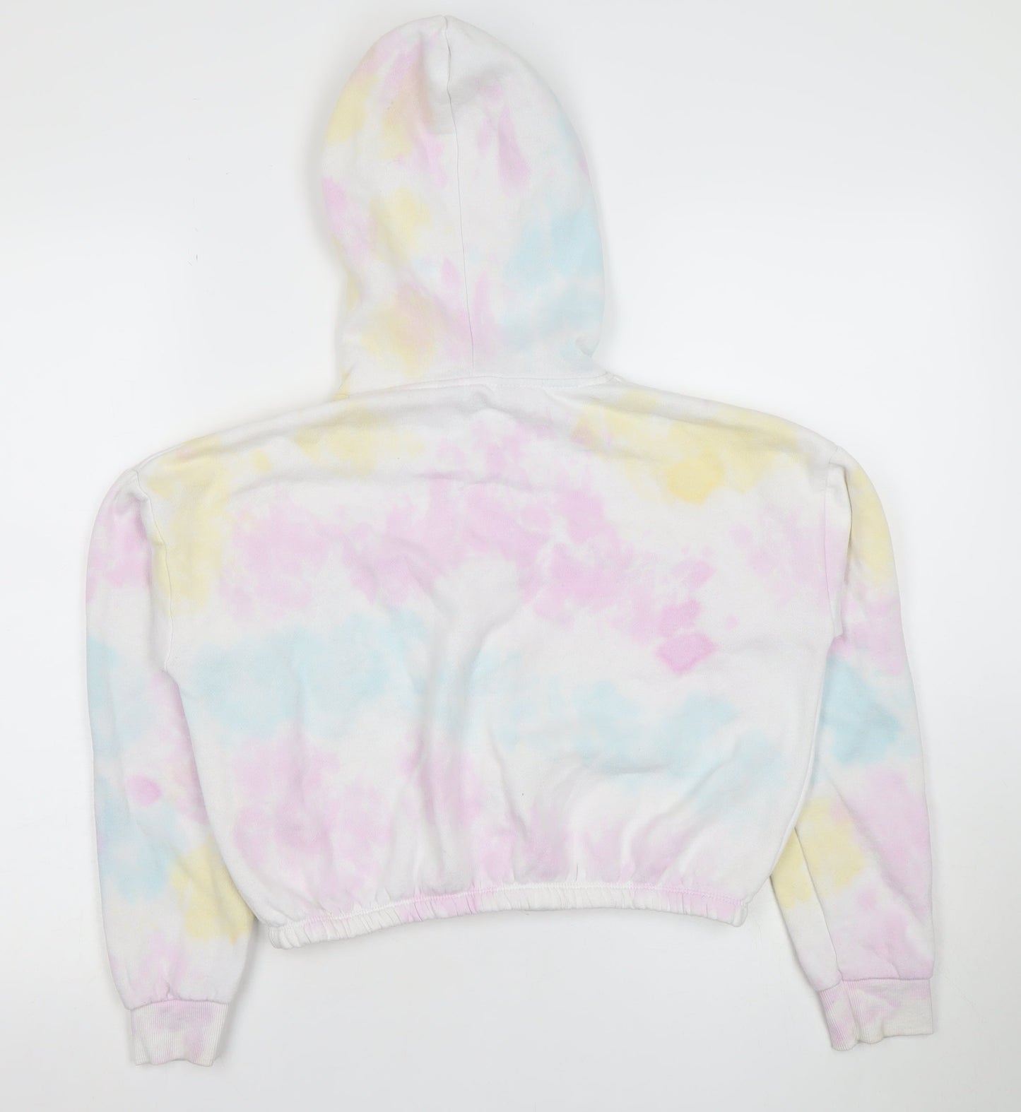 Girls UK Size 12-13 Years 915 Multicoloured Full Zip Hoodie