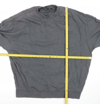Mens UK Size M ASOS Grey Pullover Sweatshirt
