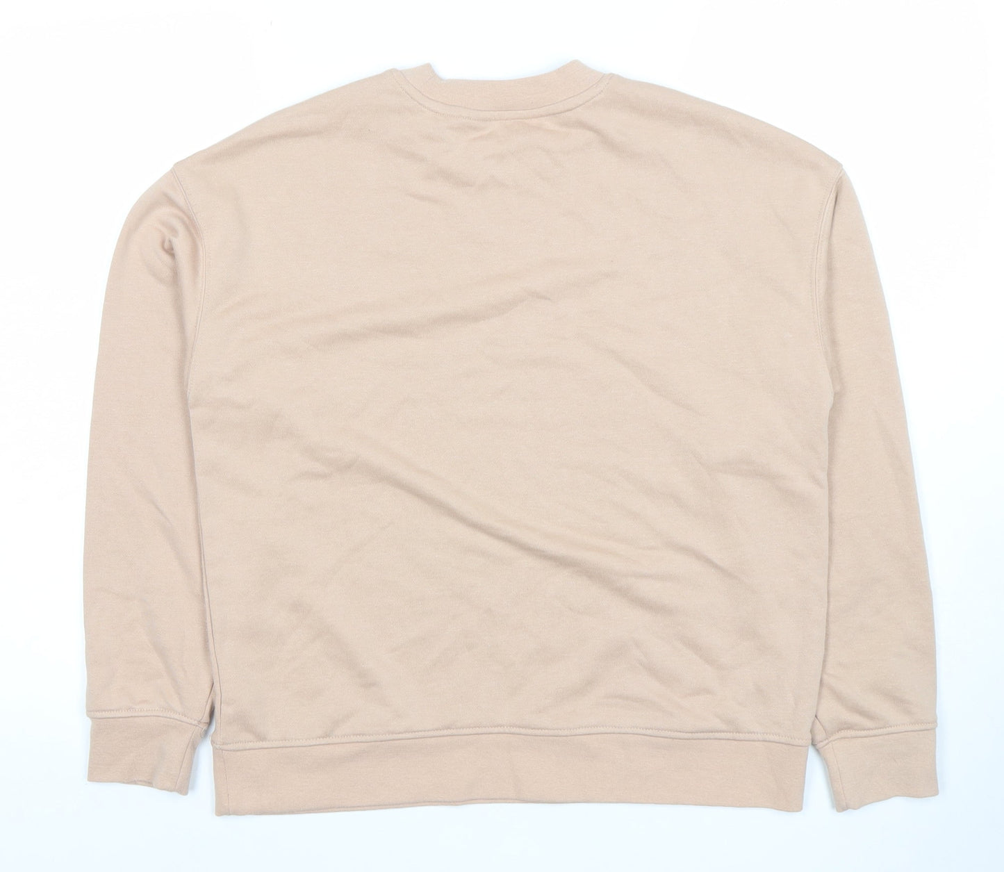 Womens UK Size XS Primark Beige Pullover Sweatshirt