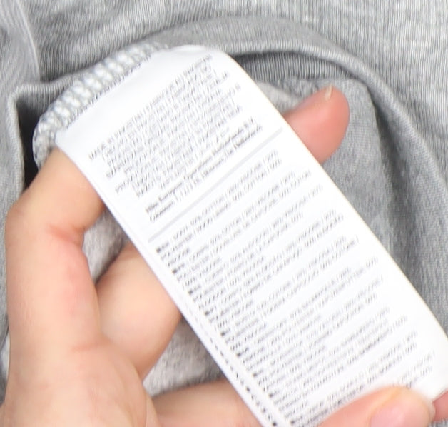 Nike Womens Grey Full Zip Hoodie L Logo Hooded Sweatshirt