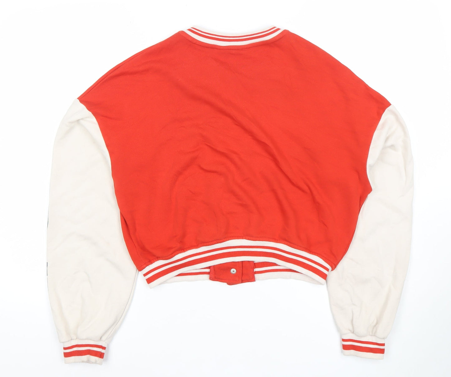 Boys UK Size 14 Years H&M Red Varsity Jacket