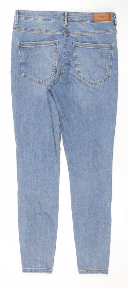 Womens UK Size 12 VERO MODA Slim Fit Skinny Blue Jeans