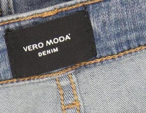 Womens UK Size 12 VERO MODA Slim Fit Skinny Blue Jeans