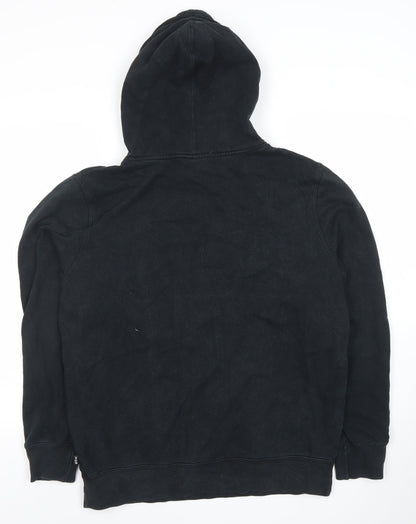 Mens UK Size M HUF Black Pullover Hoodie