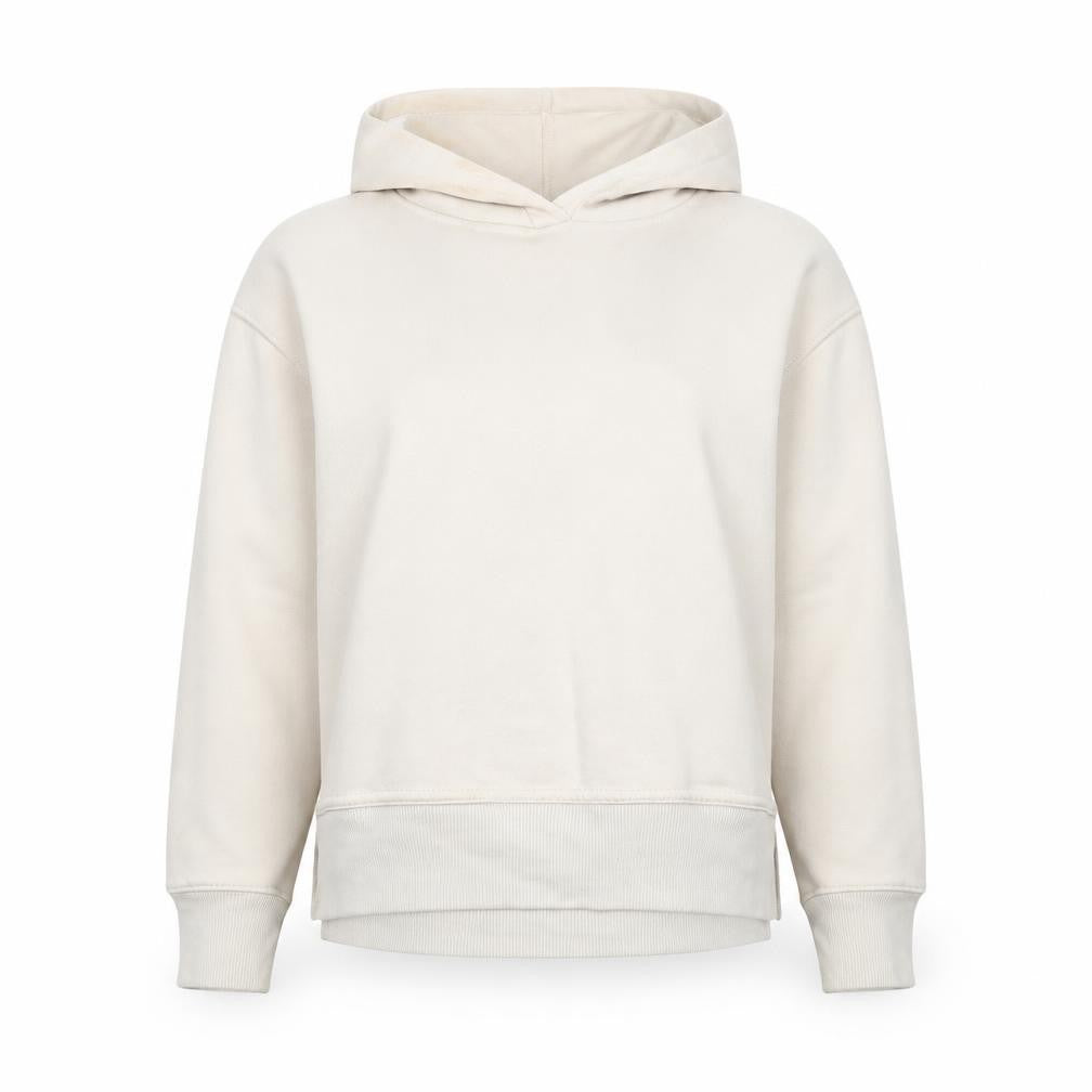 Womens UK Size M Zara Beige Pullover Hoodie