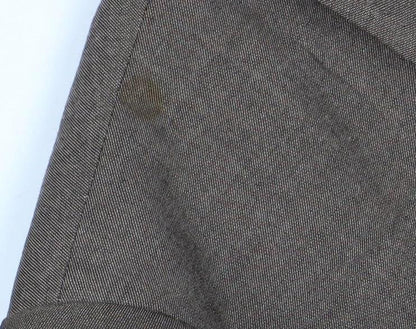 Womens UK Size 8 Zara Woman Regular Brown Blazer