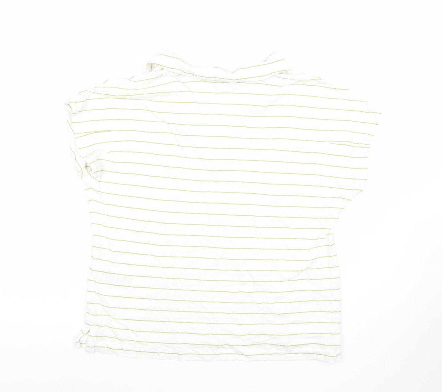 Womens UK Size 10 Marks and Spencer White Tunic Polo