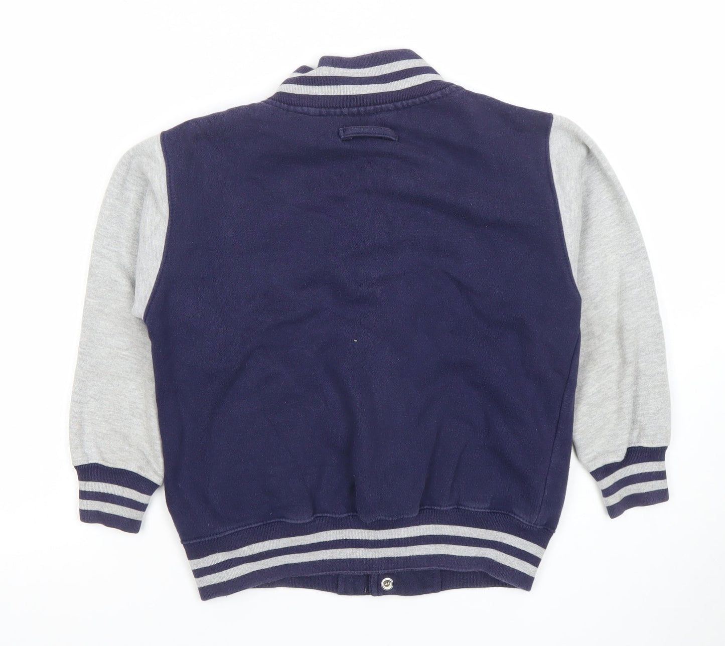 Boys UK Size 7-8 Years Awdis Blue Varsity Jacket