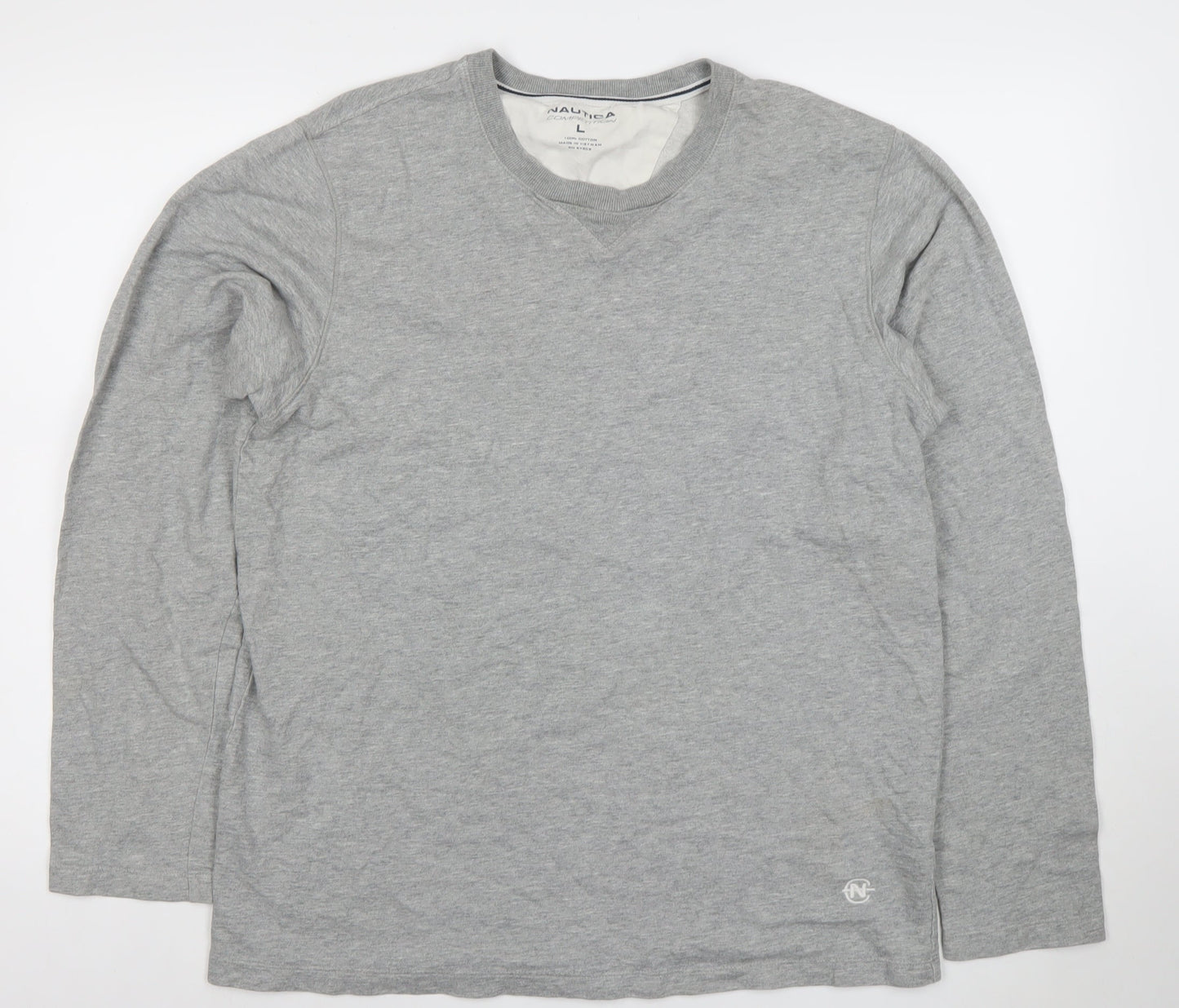 Mens UK Size L Nautica Grey  T-Shirt
