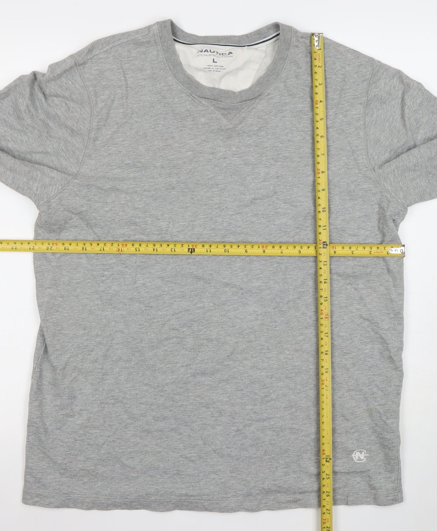 Mens UK Size L Nautica Grey  T-Shirt