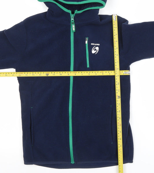 Boys UK Size 13-14 Years Dunnes Stores Blue Basic Jacket