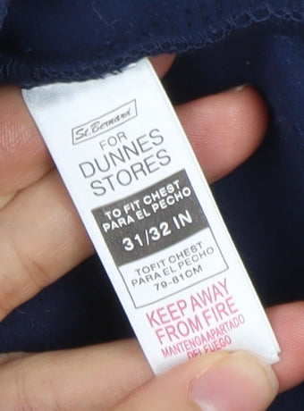 Boys UK Size 13-14 Years Dunnes Stores Blue Basic Jacket