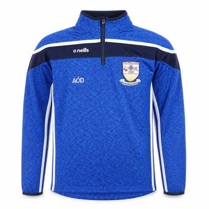 O'Neill Boys Blue 10-11 Years 1/4 Zip Pullover Sports Sweatshirt
