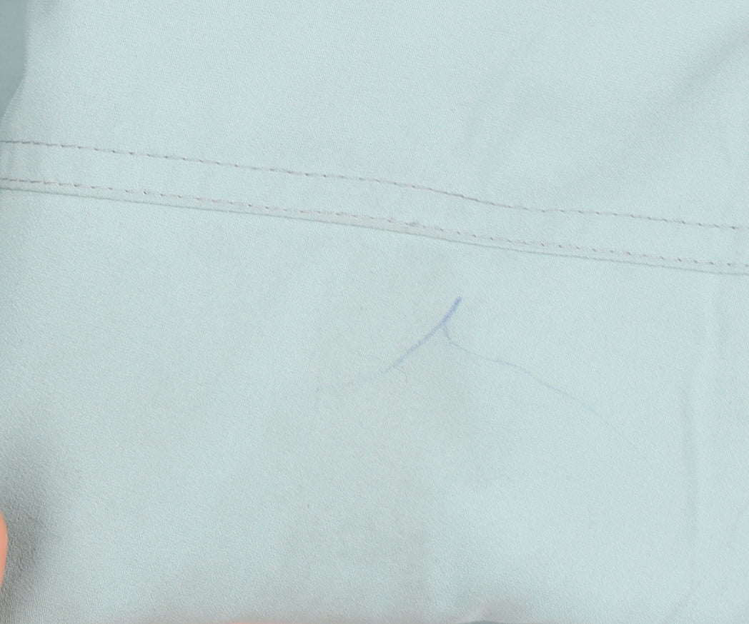 Cotton Traders Womens Green Hooded Rain Coat Jacket Size 18