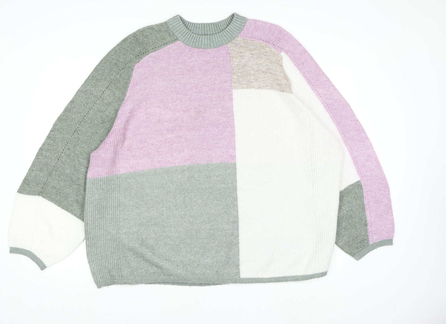 Womens UK Size XL NEXT Multicoloured Pullover Jumper