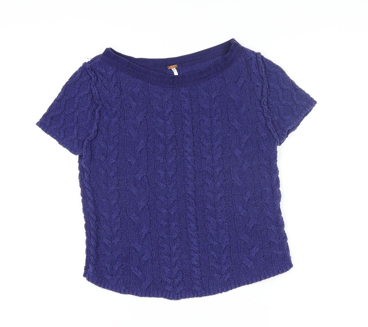 Womens UK Size XS Marc O’Polo Blue Jersey Blouse