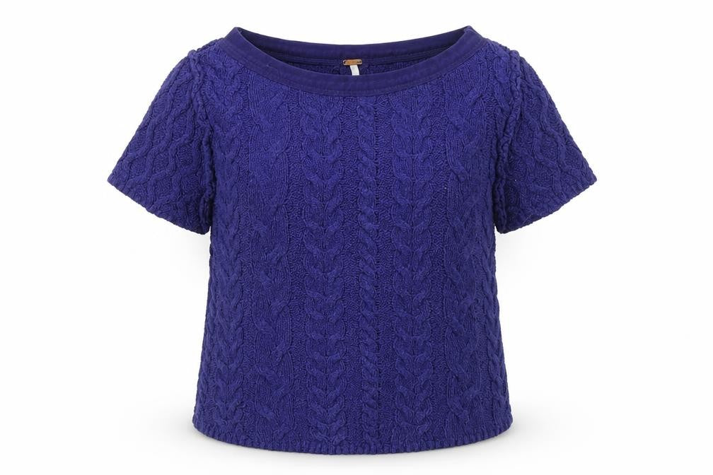 Womens UK Size XS Marc O’Polo Blue Jersey Blouse