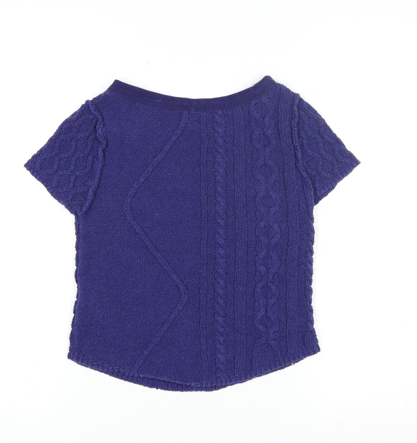 Womens UK Size XS Marc O’Polo Blue Jersey Blouse