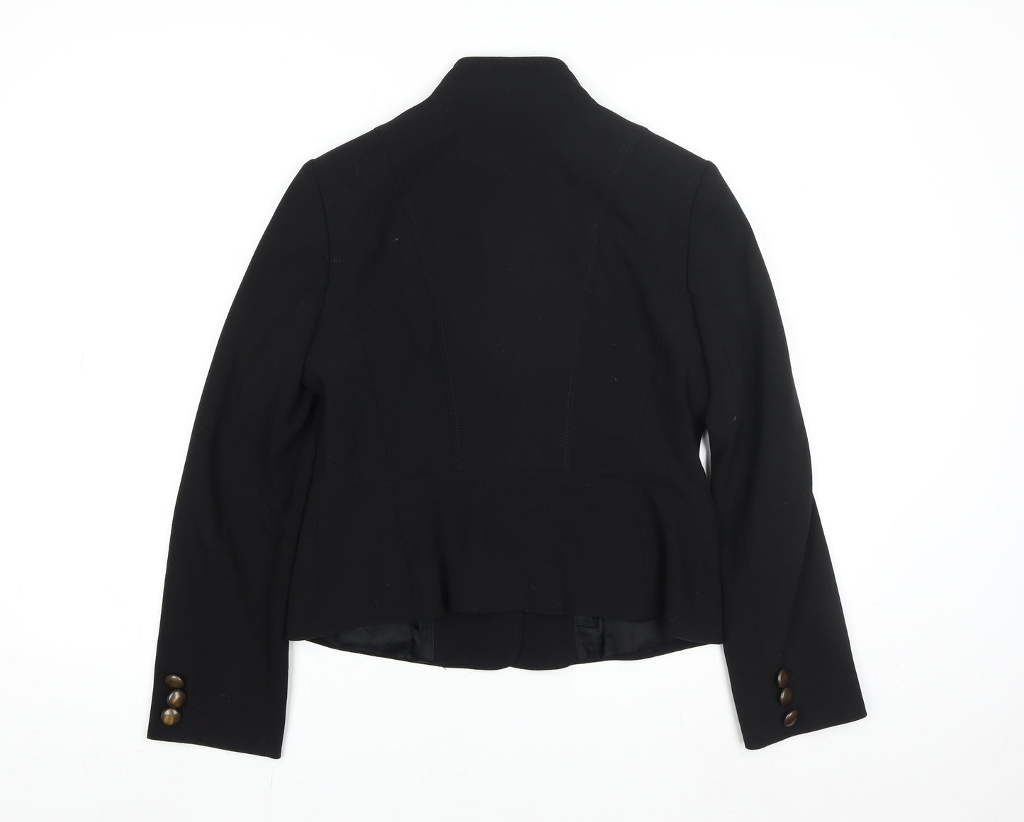 Womens UK Size 10 Wallis Black Basic Jacket