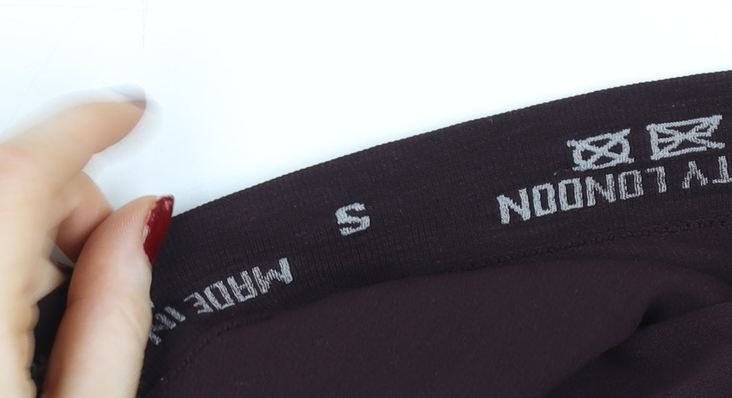 Sweaty Betty Women's Brown Long Sleeve Slim Fit Activewear Top S