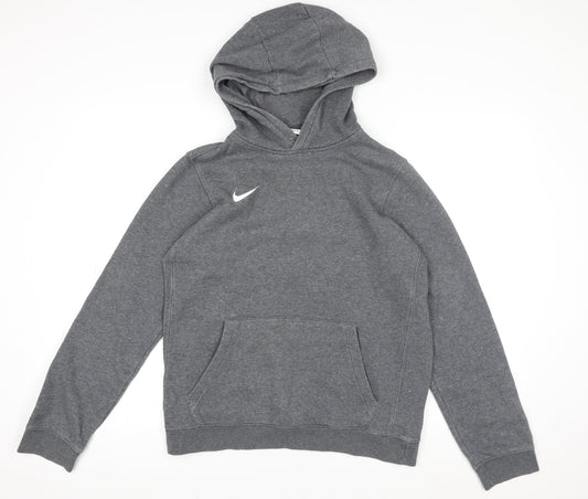 Teens UK Size XL Nike Grey Pullover Hoodie