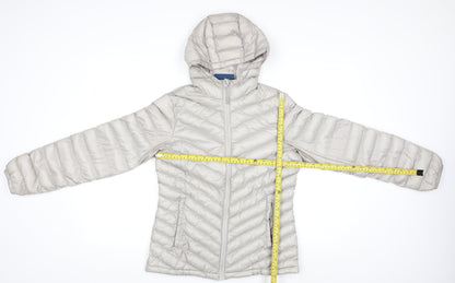 Mountain Warehouse Womens Grey Size 8 Hooded Puffer Jacket