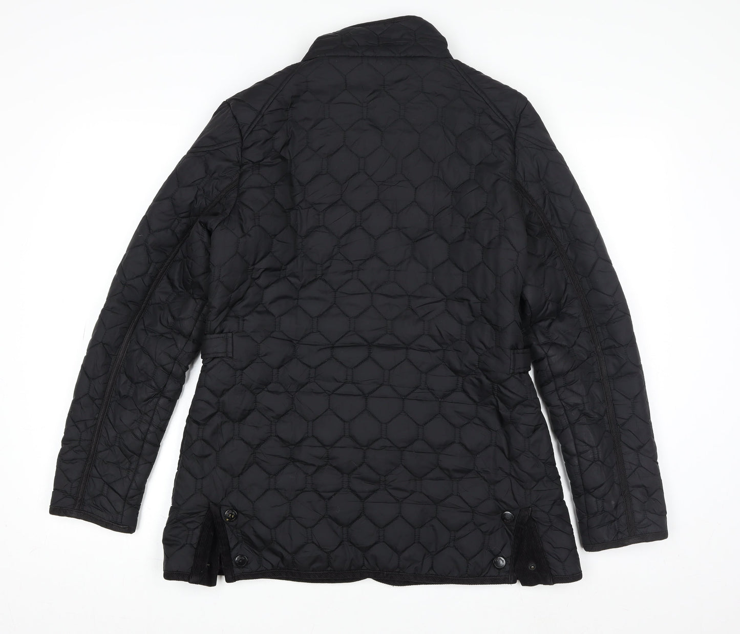 Alexon Women’s Black Quilted Mid-Length Jacket Size L