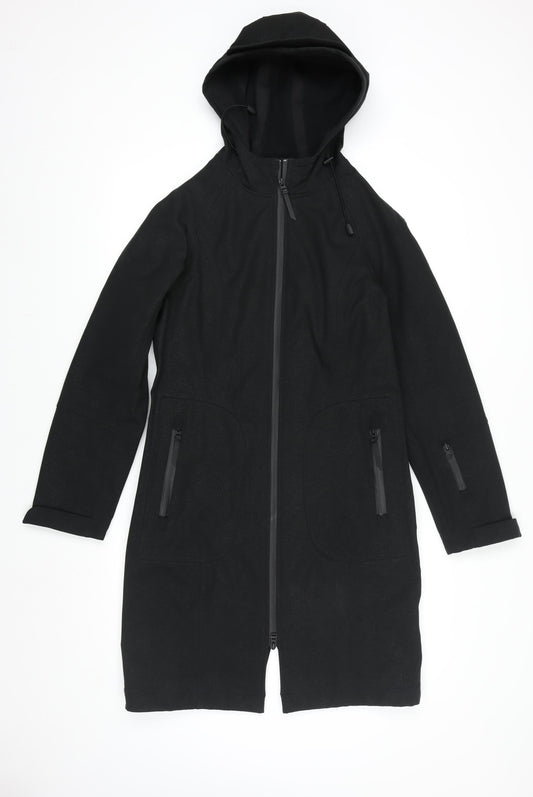 Mens UK Size 36 Marks and Spencer Black Rain Coat