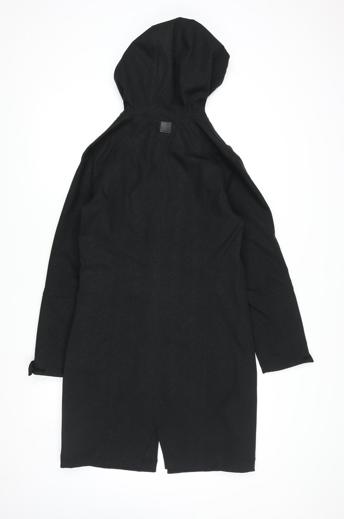 Marks & Spencer Men’s Black Hooded Softshell Rain Coat Size 36 Regular