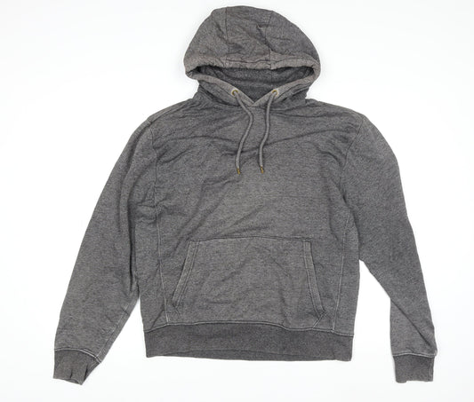 George Women’s Grey Pullover Hoodie Medium Hooded Sweatshirt Casual