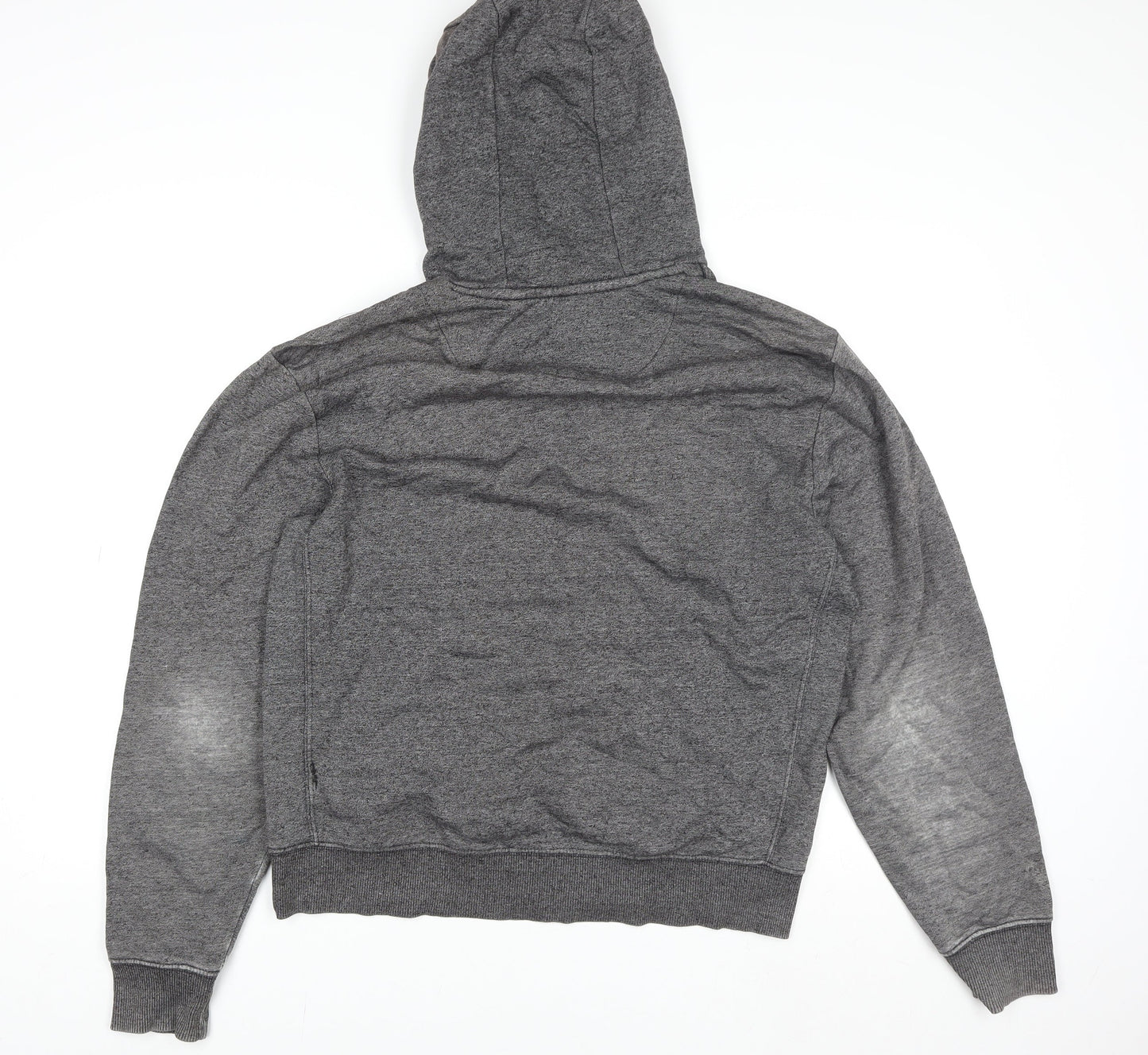 George Women’s Grey Pullover Hoodie Medium Hooded Sweatshirt Casual